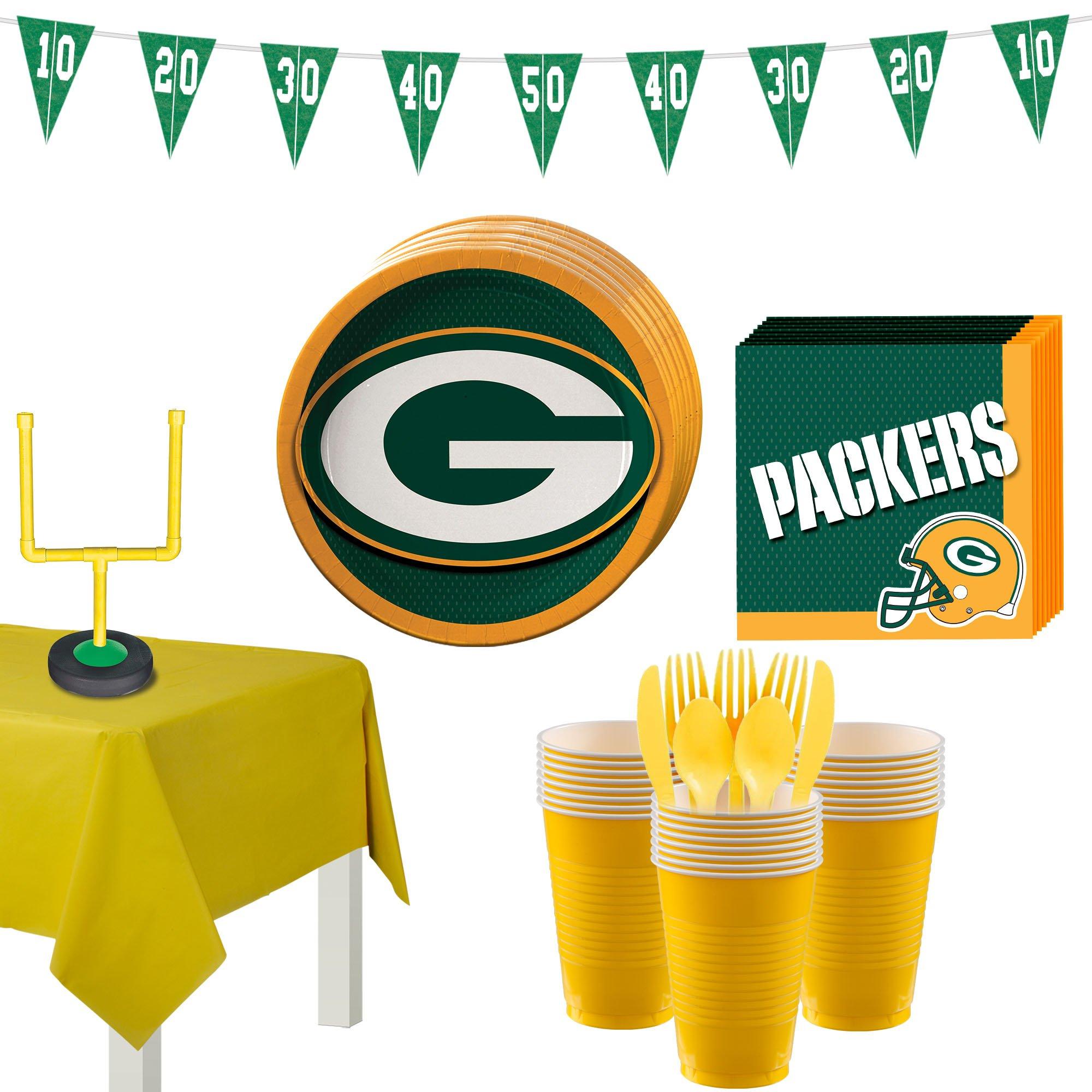 Green Bay Packers Party Supplies Pack